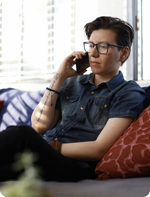 Call the Access and Crisis Line<br> at <a class='gtm-click-link' href='tel:8887247240' data-gtm='the access and crisis line'>(888) 724-7240</a>